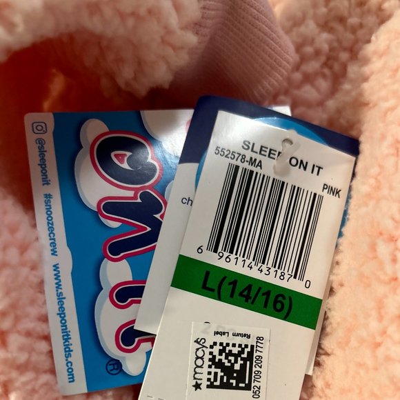 SLEEP ON IT GIRLS PINK UNICORN 2 -PC SET - Picture 12 of 15